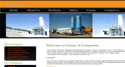 Desktop Screenshot of alkharusigroup.com